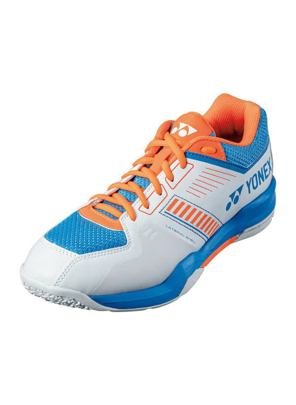 Yonex Badminton Shoe Power Cushion Strider Flow (White/Sky Blue)