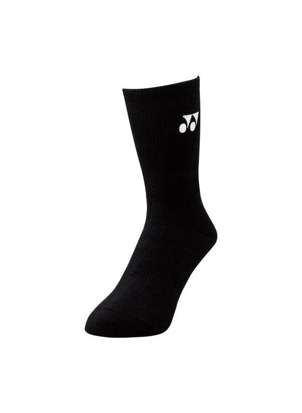 Yonex Sport Crew Socks 19120 (White, Black, Geranium Pink, Dark Navy)