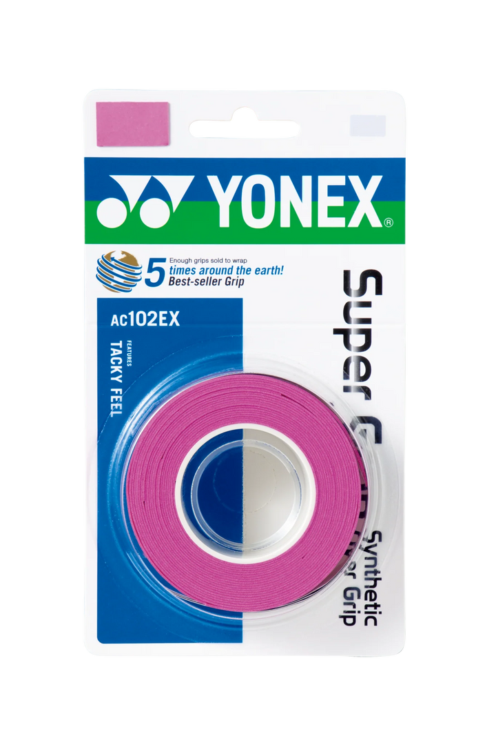 Yonex Super Grap (3 Wraps) - New Colors Available