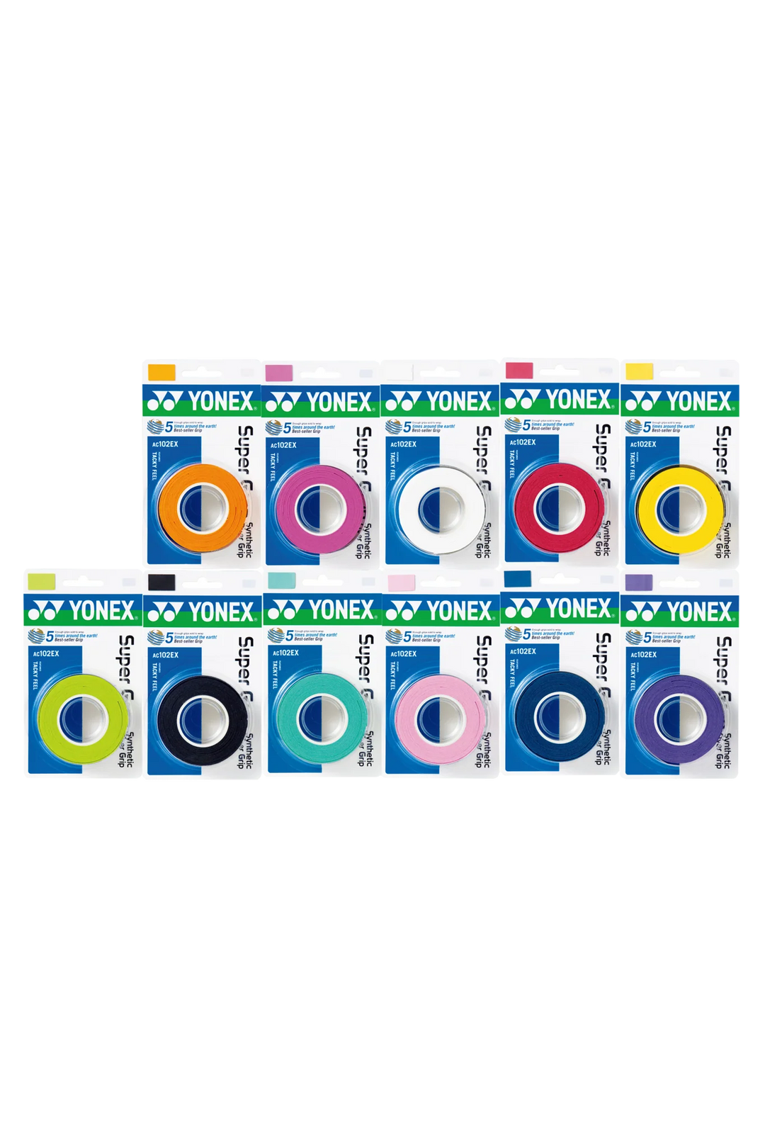 Yonex Super Grap (3 Wraps) - New Colors Available