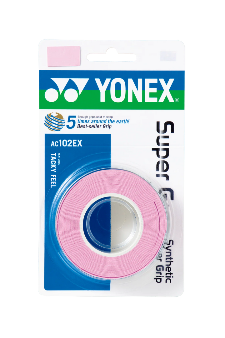 Yonex Super Grap (3 Wraps) - New Colors Available