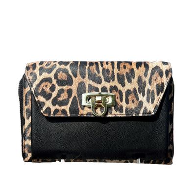 Cute Leopard Print Crossbody Handbag